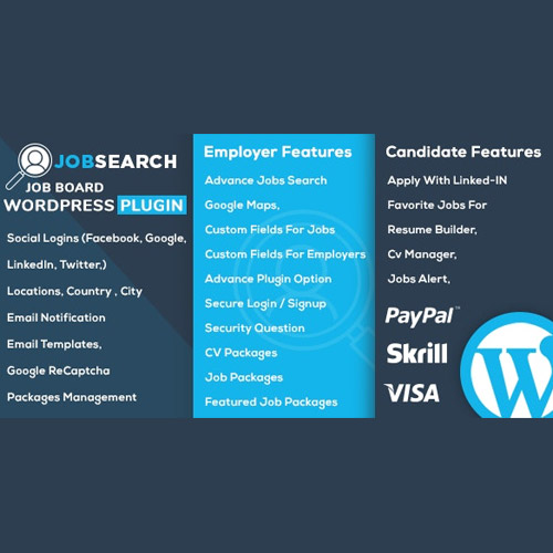 JobSearch WP İş Panosu WordPress Eklentisi