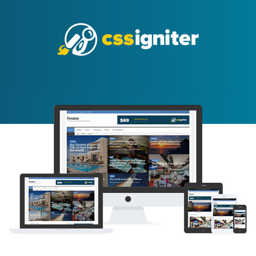 CSS Igniter Neuton WordPress Teması
