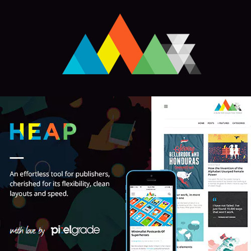 HEAP – Hızlı Duyarlı Bir WordPress Blog Teması