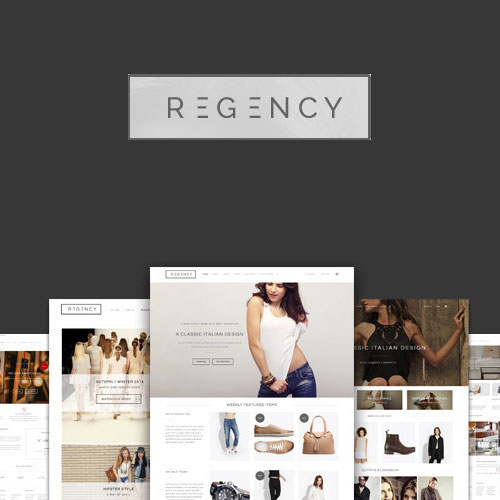 Regency: Güzel ve Modern Bir E-ticaret Teması