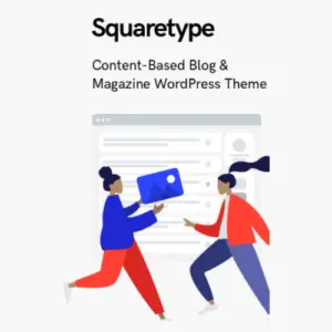 squaretype – modern blog wordpress teması