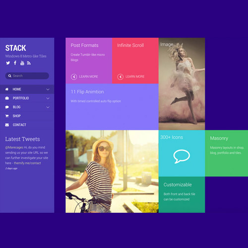 Themify Stack WordPress Teması