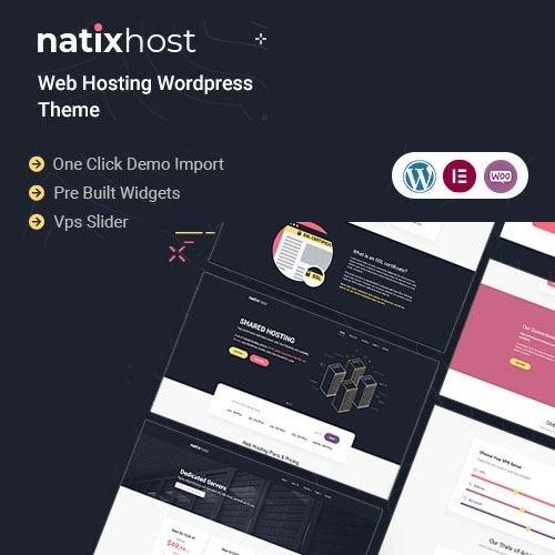 Natix | Web Barındırma WordPress Teması