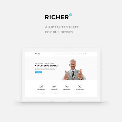 Richer – Duyarlı Çok Amaçlı Tema