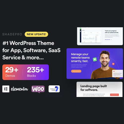 ShadePro – Çok Amaçlı WordPress Teması